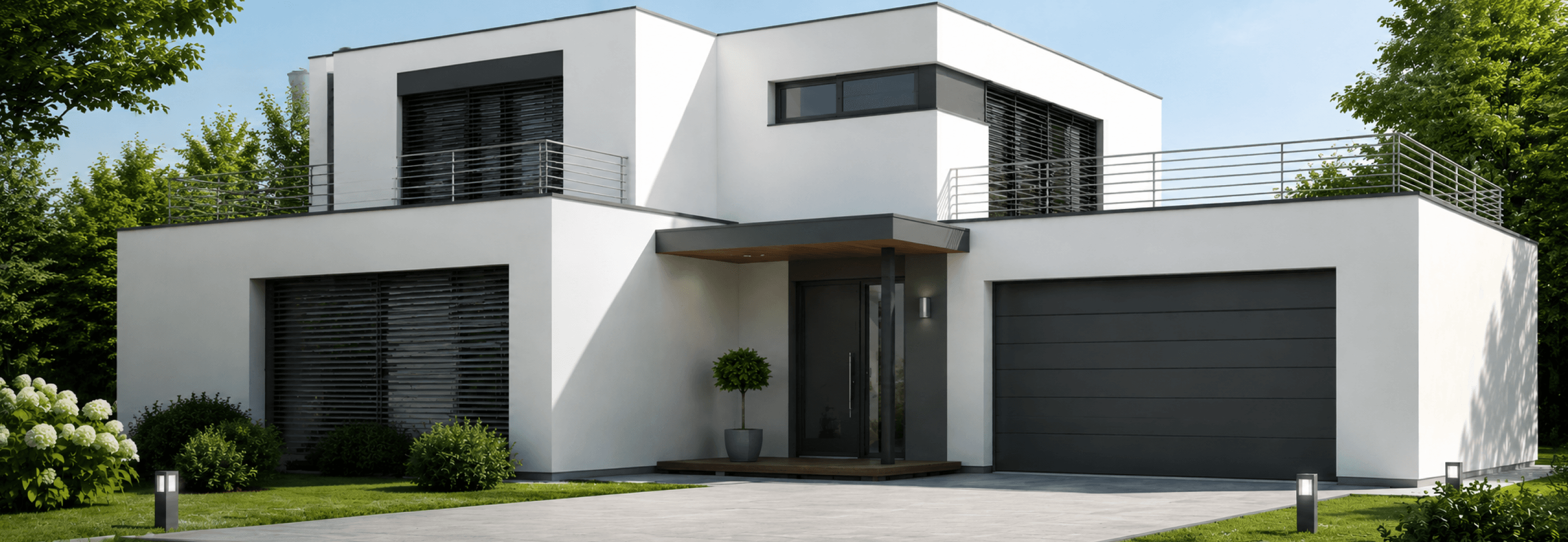 Modern ház - Ekoablak